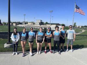 Unified Track students posing for a group photo